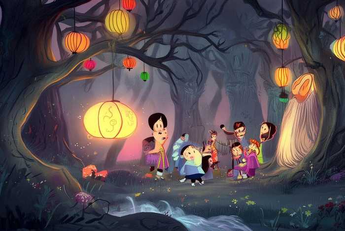 儿童聊斋绘本故事、少儿聊斋故事