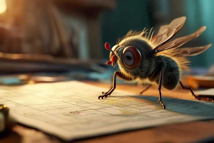 儿童故事苍蝇间谍 故事苍蝇的诀窍