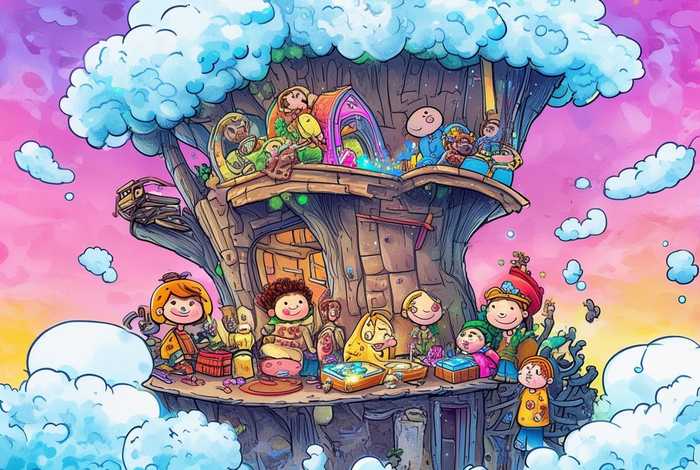 儿童漫画故事短篇、少儿漫画故事