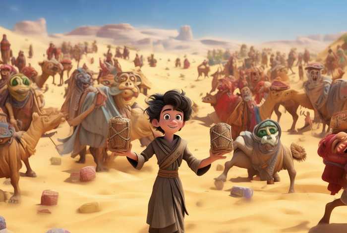 儿童故事大全阿里巴巴与四十大盗，少儿故事阿里巴巴与四十大盗