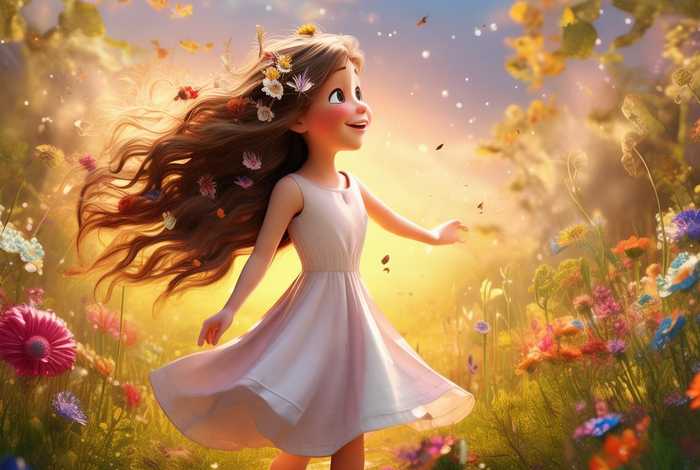 儿童故事花姑娘 - 花姑娘的故事mp3