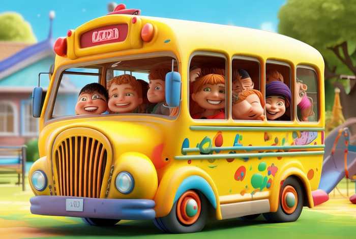 儿童开心巴士 - 宝宝巴士开开心心上幼儿园