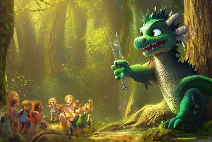 fork儿童故事，dragon儿童故事