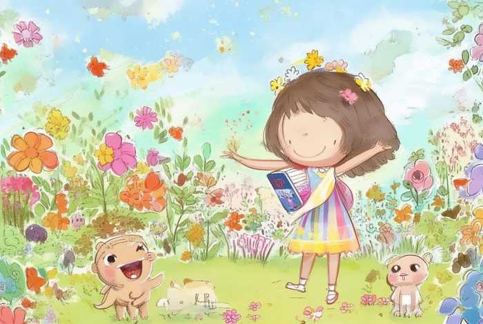 meetspring绘本怎么画 me first绘本