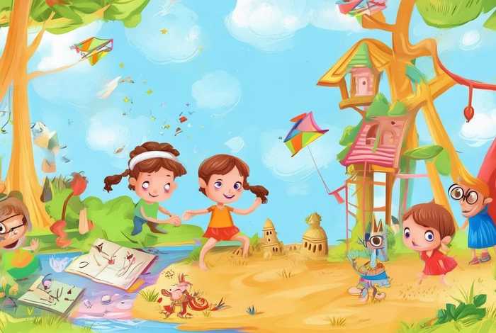 儿童故事创编图 幼儿故事创编画4幅