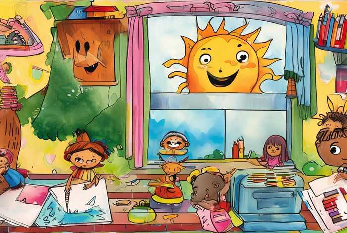 儿童手绘绘本一年级（儿童手绘绘本一年级图片）