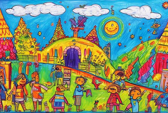 儿童绘画民间故事；民间故事绘画简笔画