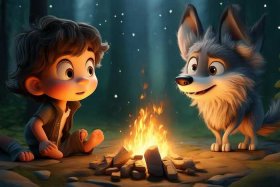 儿童小故事狼的故事；给小朋友讲狼的故事