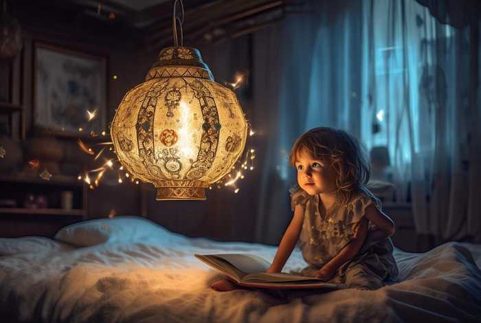 儿童睡前故事宝莲灯的故事 - 宝莲灯睡前故事在线试听