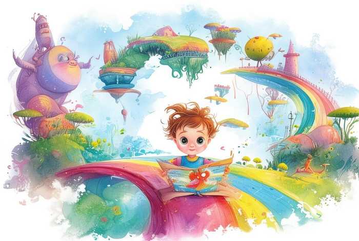 儿童童话故事插画作品 儿童童话绘画