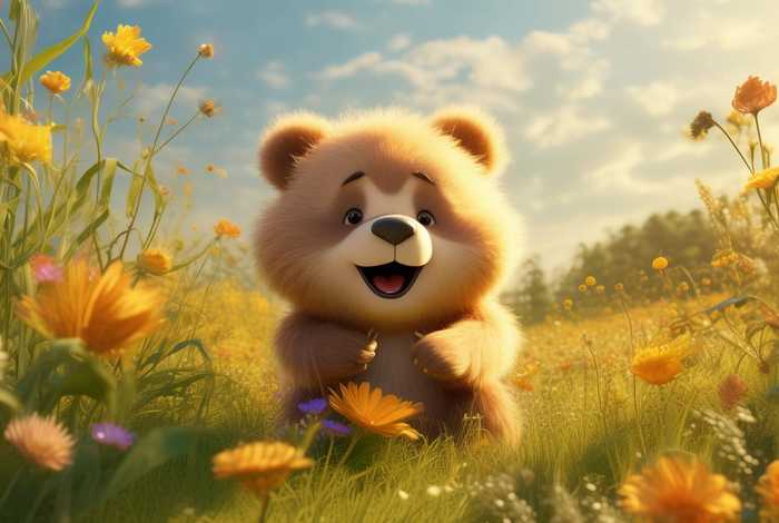 儿童睡前故事小熊掰玉米，幼儿故事小熊掰玉米