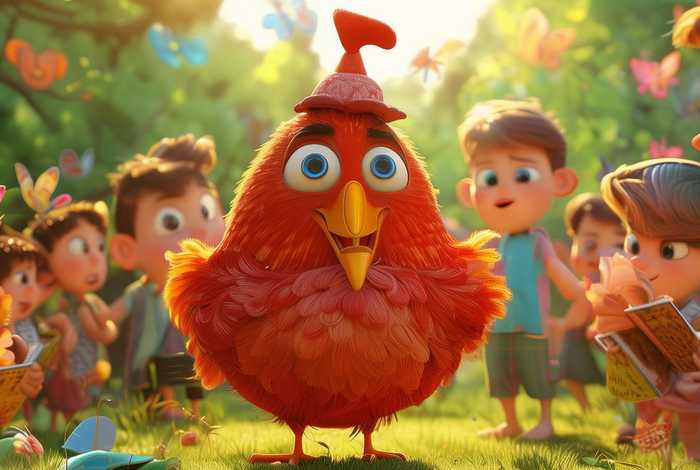 儿童故事聪明的母鸡（幼儿讲故事聪明的公鸡）