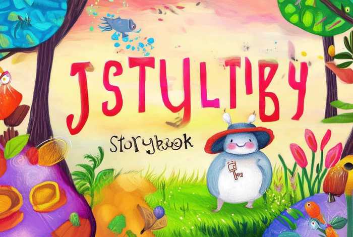 儿童故事封面，幼儿故事书封面