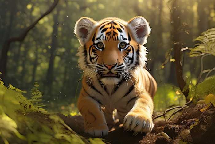 儿童老虎下山故事（老虎下山的故事 老虎的故事）