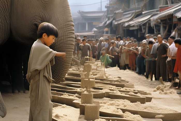 365夜故事曹冲称象；曹冲称象故事全文