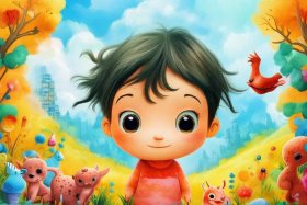 儿童分享故事手绘画、幼儿分享的故事绘本