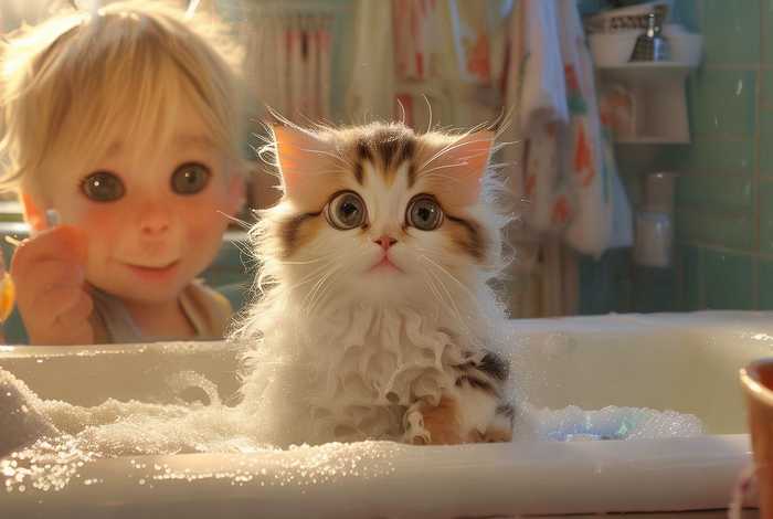 儿童故事小猫洗澡 小猫要洗澡 故事 儿童故事小猫洗澡 小猫要洗澡 故事