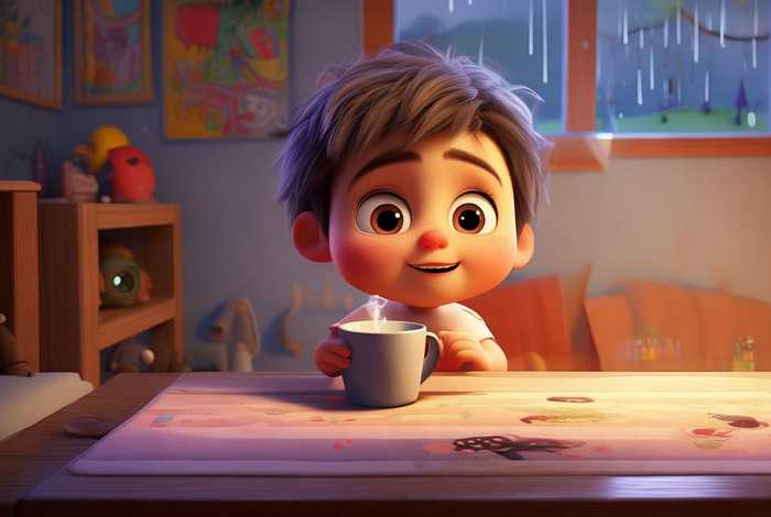 儿童故事《一杯牛奶》，一杯牛奶故事主要内容