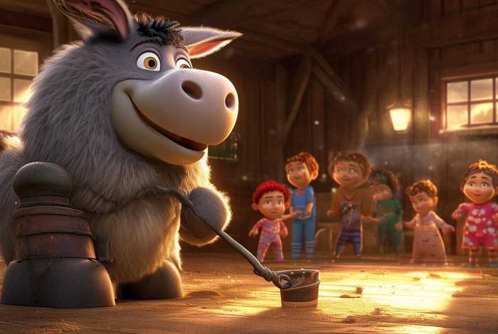 儿童睡前故事懒驴拉磨；懒驴拉磨的故事