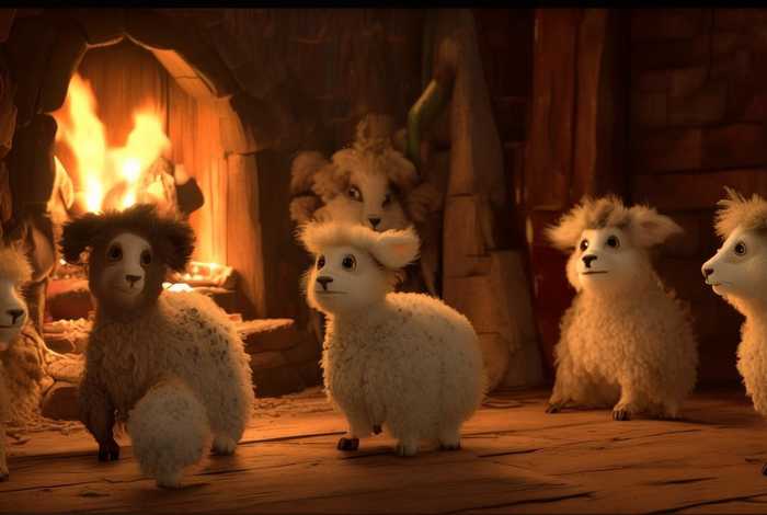 儿童睡前故事七只小羊和狼的故事（宝宝睡前故事七只小羊和狼的故事）