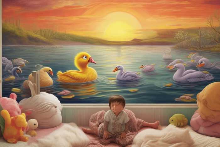 儿童睡前故事丑小鸭；幼儿睡前丑小鸭故事