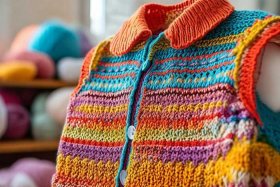 儿童小马甲、儿童小马甲编织方法