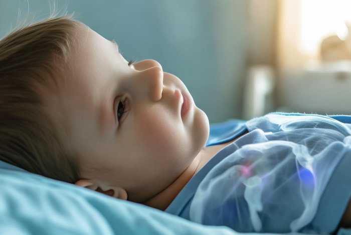 儿童右上叶不张x线图片 儿童右上肺不张