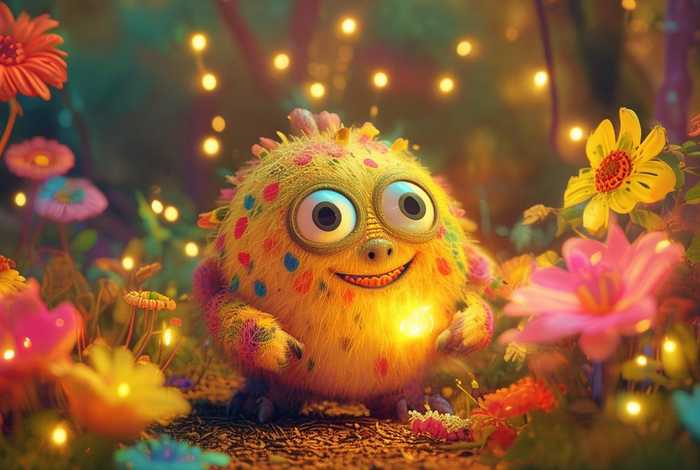 儿童故事怪物咕噜 咕噜咕噜怪物故事