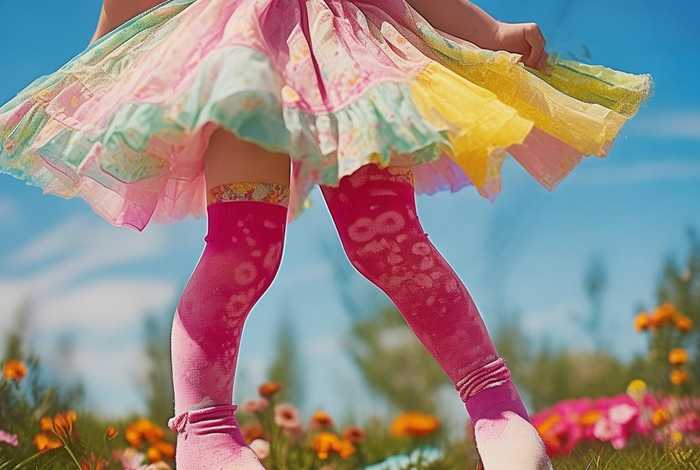 儿童穿裤袜穿裙子、儿童穿裤袜穿裙子可以吗