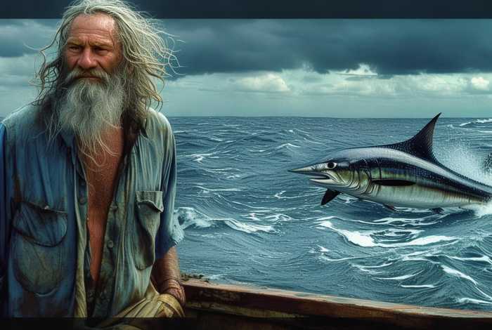 《老人与海》故事；《老人与海》故事情节思维导图