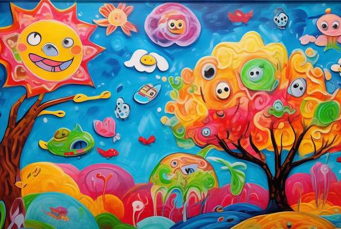 儿童画有创意的画（儿童画有创意的画怎么画）