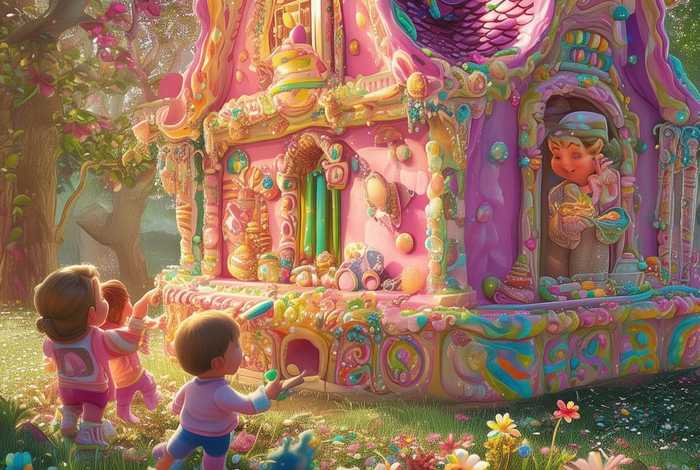 儿童故事免费听糖果屋，糖果屋幼儿故事