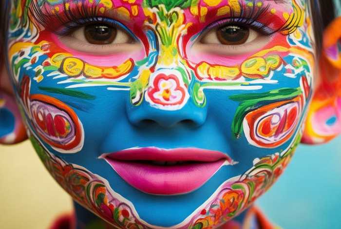 儿童脸谱简笔画，儿童脸谱简笔画画法