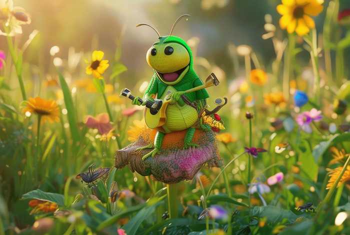 儿童故事大肚子蝈蝈主要内容（大肚子蝈蝈的故事内容）