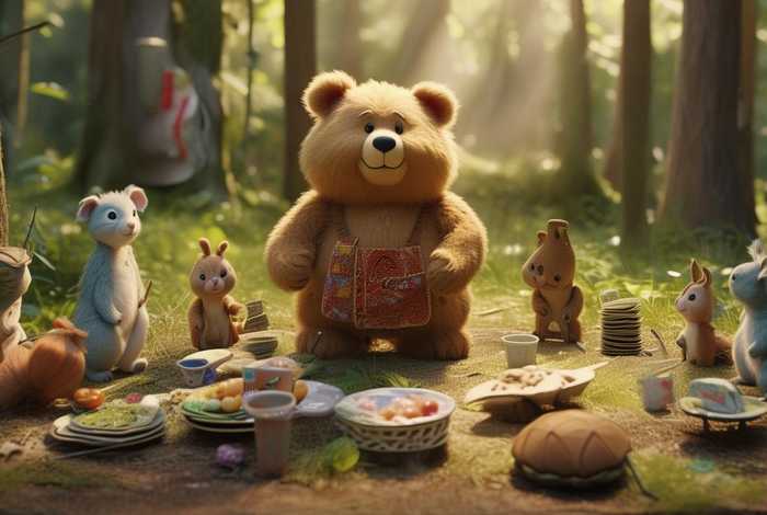 儿童故事小熊请客;小熊请客幼儿故事 儿童故事小熊请客;小熊请客幼儿故事
