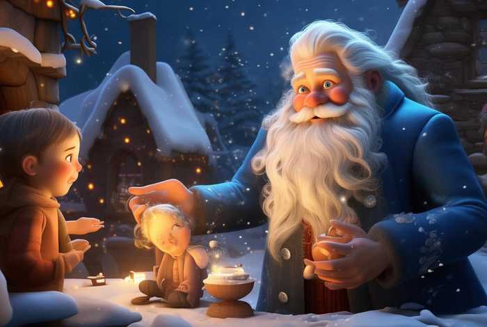 儿童故事冬爷爷是魔术师，冬爷爷是个魔术师故事教案