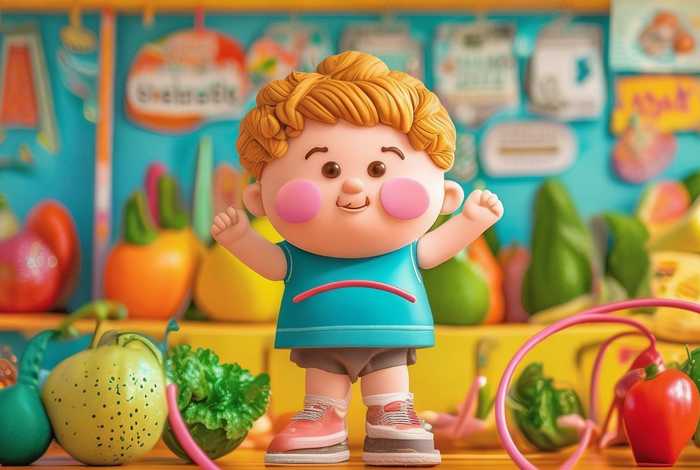 儿童故事减肥；减肥的创意的小故事