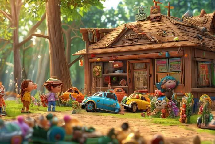 儿童故事森林车店、森林车店故事视频幼儿中班 儿童故事森林车店、森林车店故事视频幼儿中班