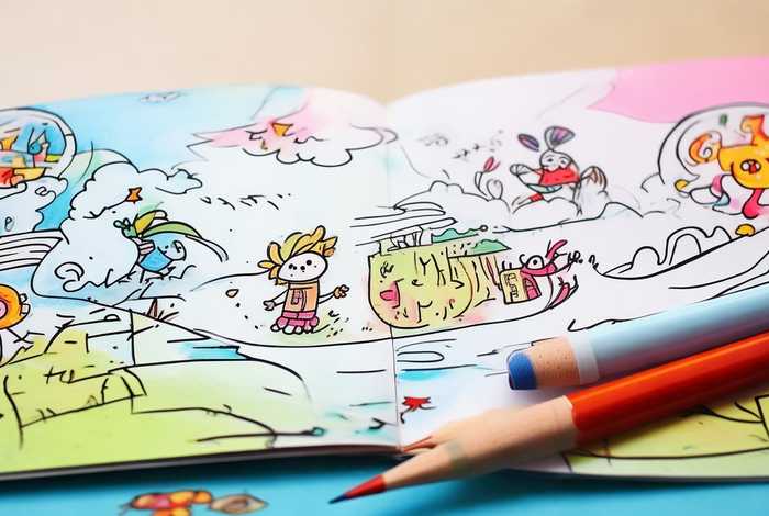 儿童故事连环画图片4铅笔 幼儿故事连环画图片4张简笔画