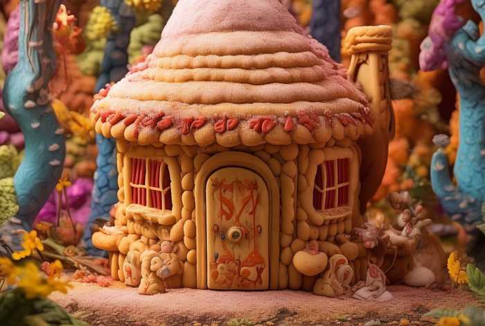 儿童故事饼干房子 饼干房子的故事