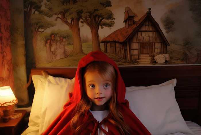 儿童故事小红帽 睡前故事 小儿故事睡前故事小红帽