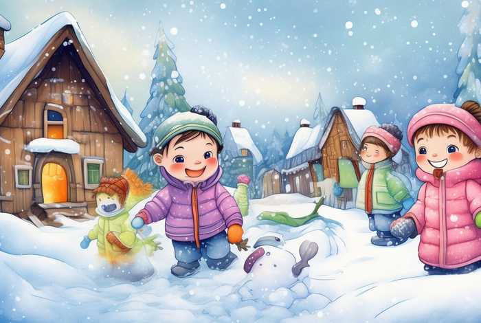 儿童下雪故事简短 - 下雪天幼儿故事