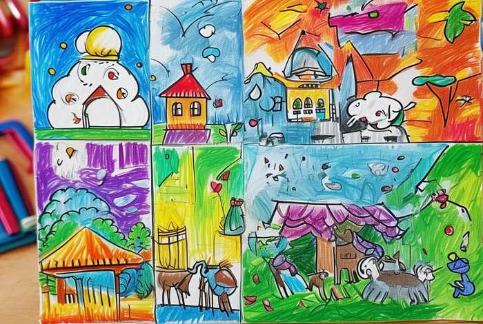 儿童画画图片大全（6岁儿童画画图片大全）