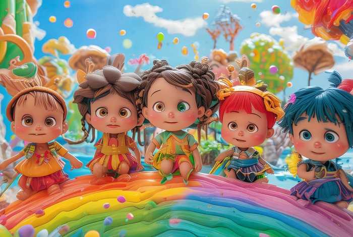 儿童漫画故事，幼儿漫画小故事