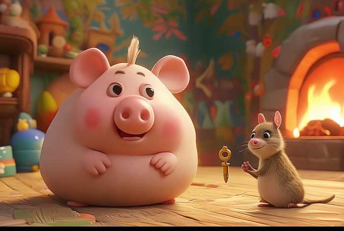 儿童故事小猪和老鼠;猪和老鼠的故事 儿童故事小猪和老鼠;猪和老鼠的故事