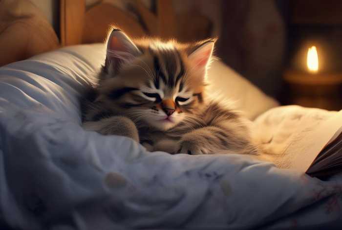 儿童睡前小故事文字版小猫；小猫的睡前故事文字