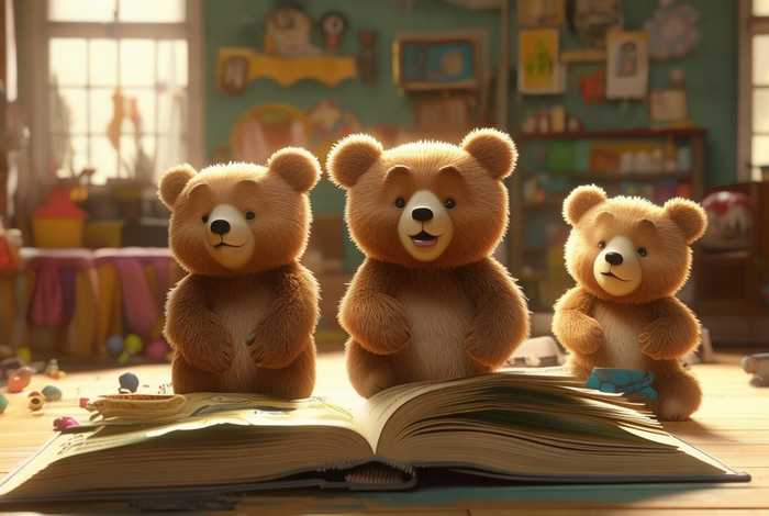 儿童故事大全三只熊（少儿故事大全 睡前故事三只熊）