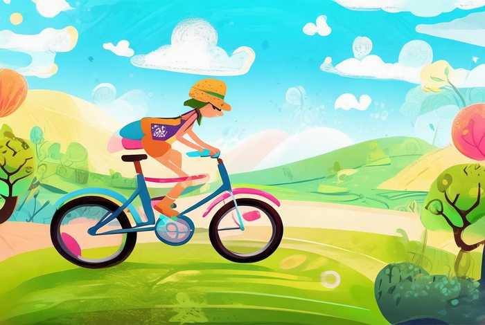 儿童动画自行车故事 - 自行车小故事2动态长图画 儿童动画自行车故事 - 自行车小故事2动态长图画