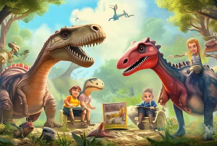 儿童恐龙故事大全100首（恐龙小孩故事大全）