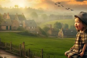 bernice英语故事，a backward morning英语故事